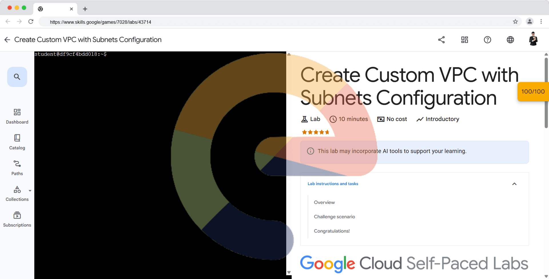 Create Custom VPC with Subnets Configuration (Solution)
