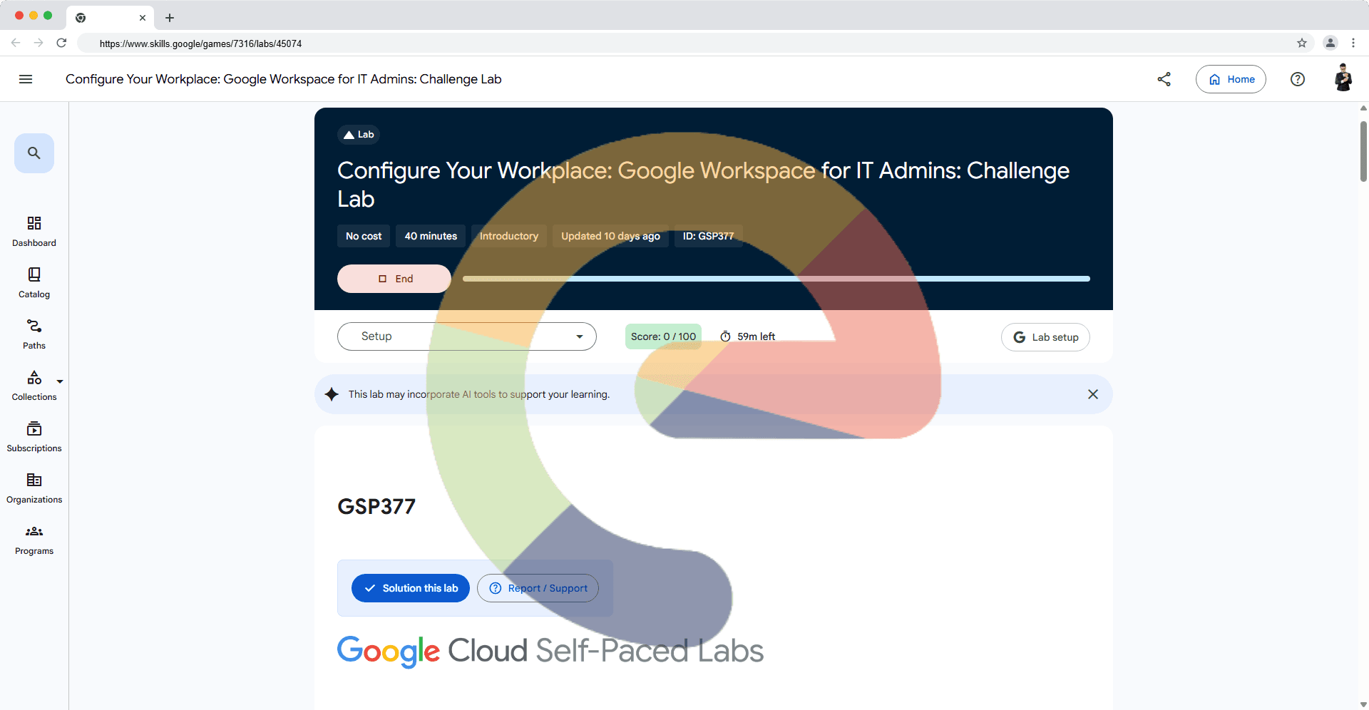 Configure Your Workplace: Google Workspace for IT Admins: Challenge Lab - GSP377