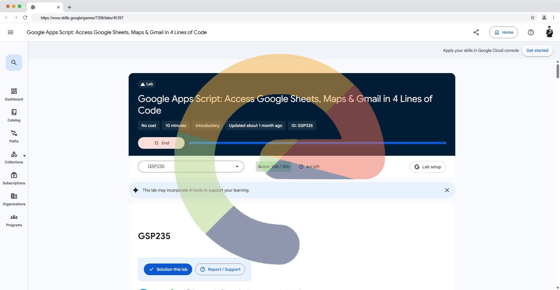 Google Apps Script: Access Google Sheets, Maps & Gmail in 4 Lines of Code - GSP235
