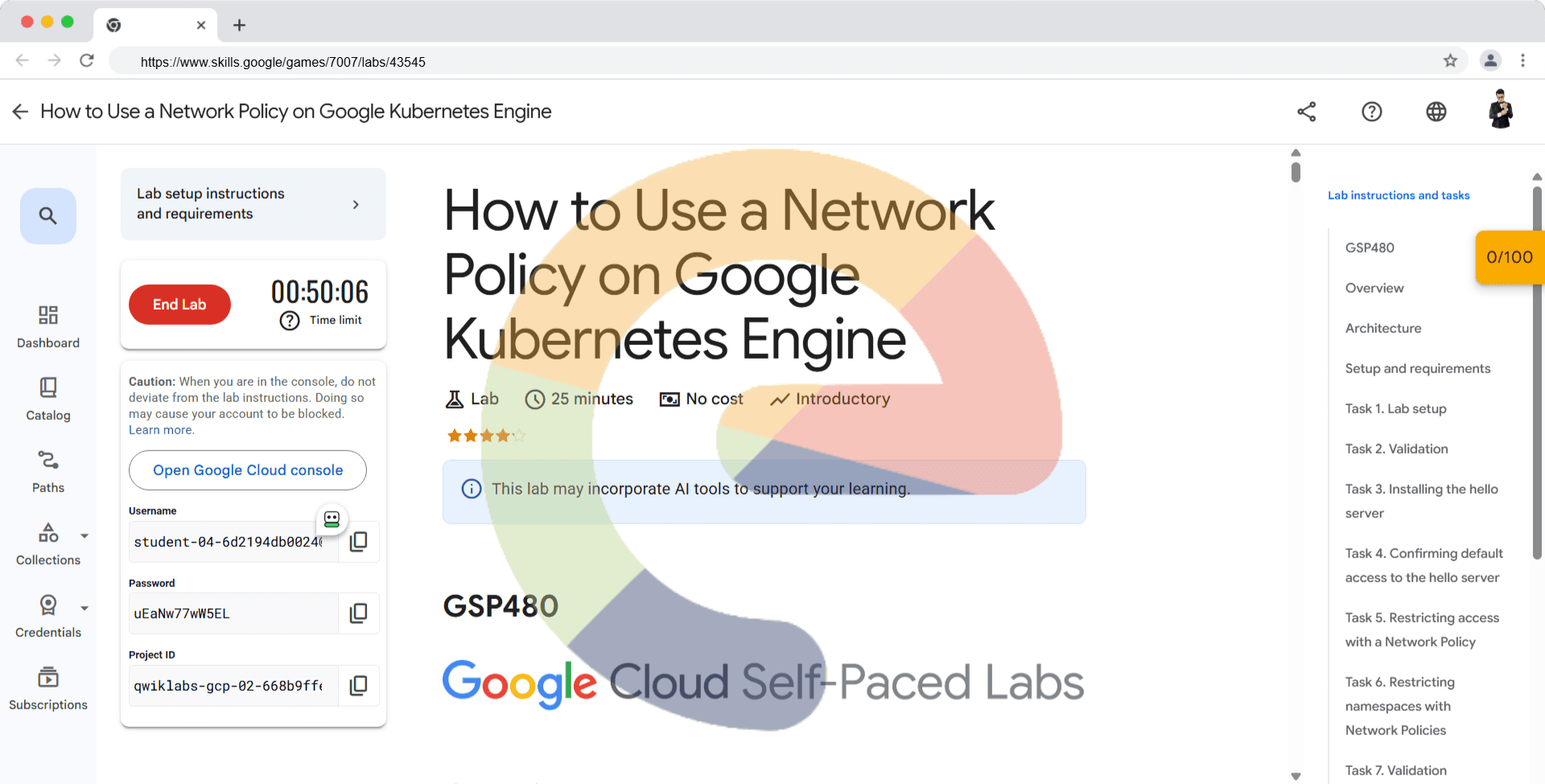 How to Use a Network Policy on Google Kubernetes Engine - GSP480