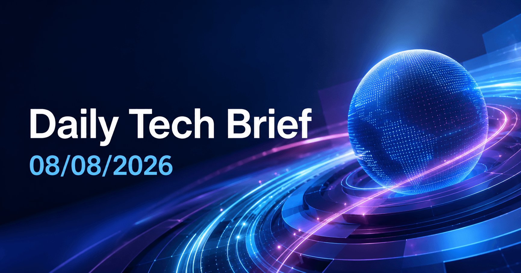 Daily Tech Brief — 08/08/2026