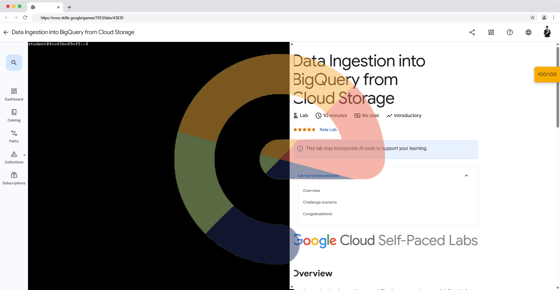 Data Ingestion into BigQuery from Cloud Storage (Solution)